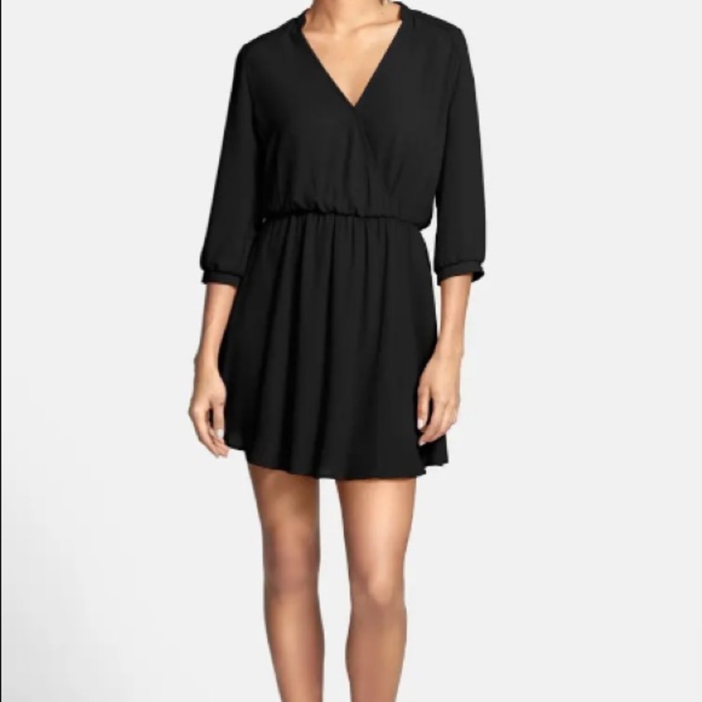 Lush Kendal Faux Wrap Dress